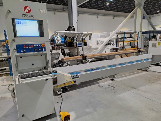 MASTERWOOD Teknomat 2000TF File Notching Machine